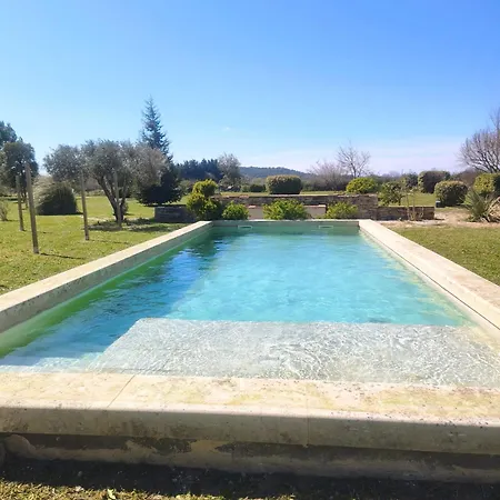 Vila Magnifique Mas Avec Piscine A 5 Minutes D'uzes Montaren-et-Saint-Médiers