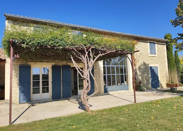 Vila Magnifique Mas Avec Piscine A 5 Minutes D'uzes Montaren-et-Saint-Médiers